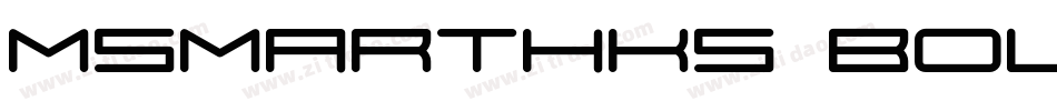 msmarthks bold字体转换
